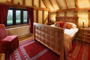 Corner Farm Barn Master Bedroom