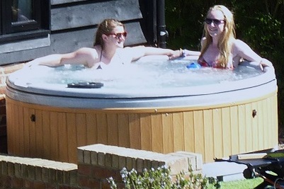 Hot tub for B&B Guests