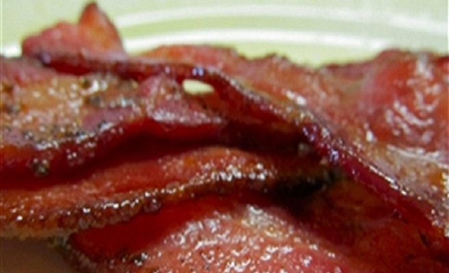 Home produced bacon