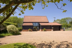 Corner Farm Barn Front Elevation
