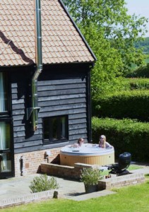 Corner Farm Barn Private Hot Tub