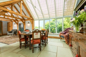 Corner Farm Farmhouse Dining Room & Guest Lounge