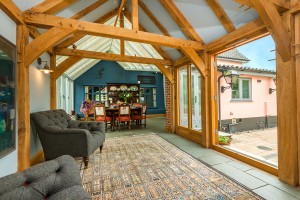 Corner Farm B&B Guest Lounge & Dining Room