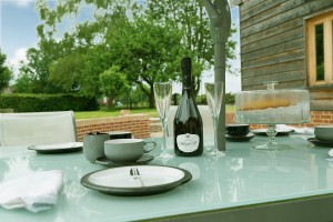 Corner Farm Farmhouse Patio Dining