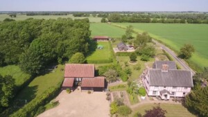 Corner Farm Aerial View