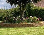 Corner Farm Bay Tree & Flower Bed