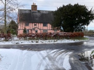 Suffolk in the snow