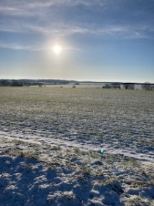Corner Farm across the Waveney Valley
