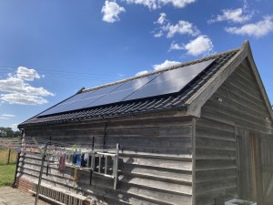 Cart Lodge Solar Panels